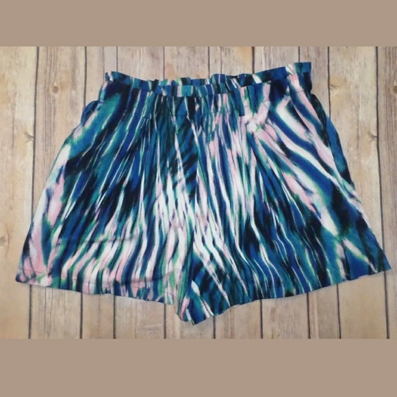 Sanctuary Pants - S Sanctuary Stretch High Waist Print Shorts